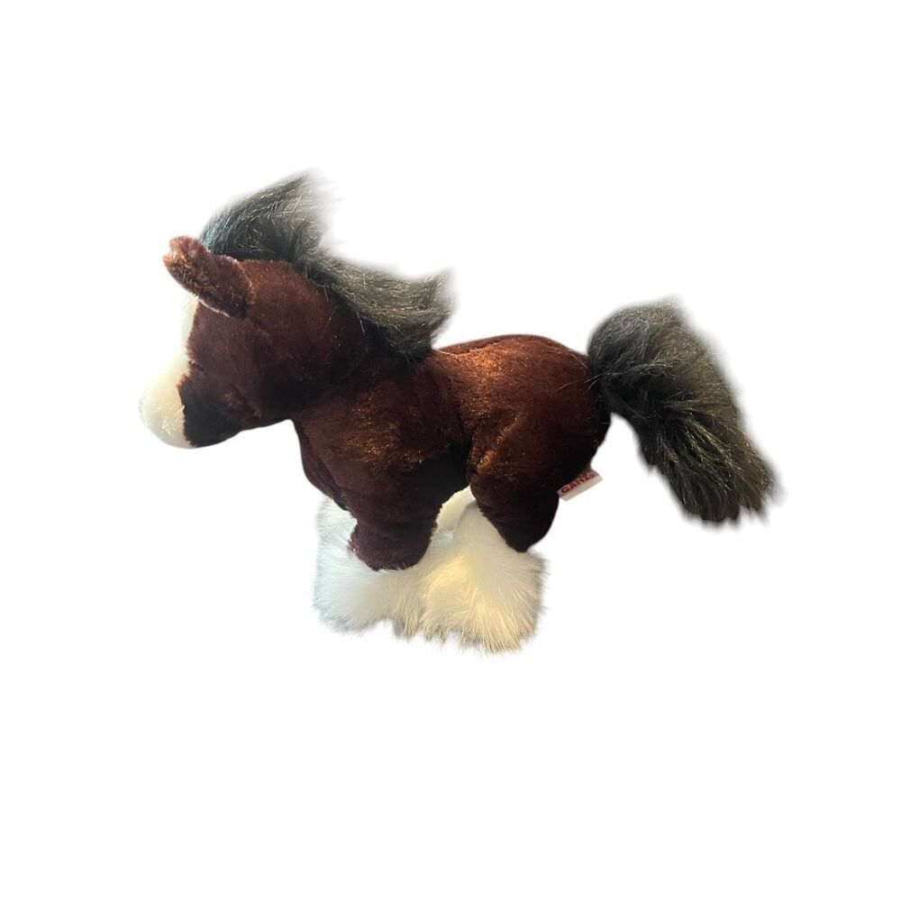 Ganz Webkinz Clydesdale Horse Plush Toy